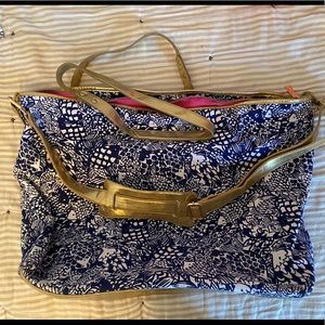 Lilly Pulitzer weekender bag